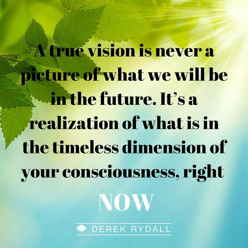 Create Your Compelling Vision Now [Podcast] BONUS EPISODE - Derek Rydall