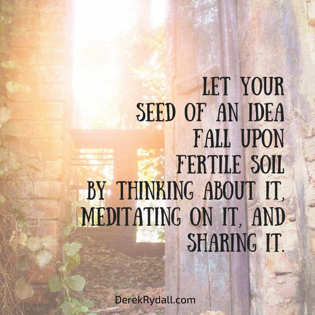 Seed of An Idea Derek Rydall